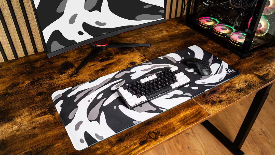 Camo Swirl Black Mauspad